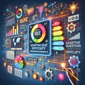 Adaptive Quiz Difficulty Code