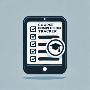 Course Completion Tracker Code